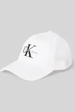 Calvin Klein Baseballpet met labelstitching