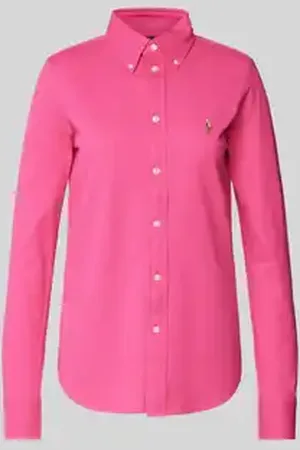 Ralph Lauren Overhemdblouse met button-downkraag