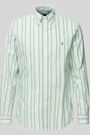 Ralph Lauren Custom fit vrijetijdsoverhemd met button-downkraag