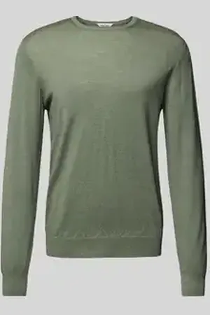 Gran Sasso Gebreide pullover met ribboorden