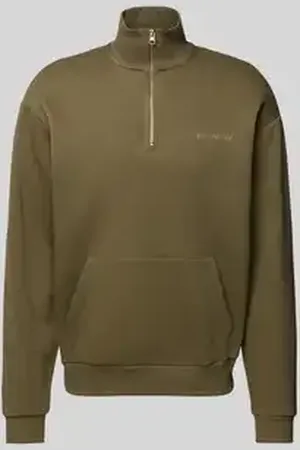 Review Sweatshirt met labelprint