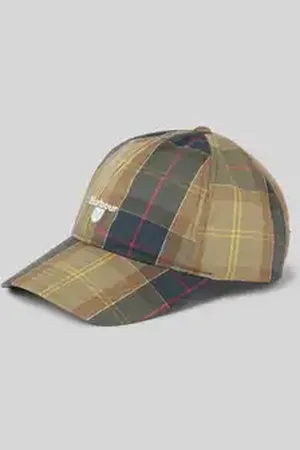 Barbour Baseballpet met labelstitching, model 