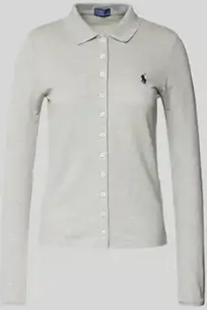 Ralph Lauren Shirt met lange mouwen en labelstitching