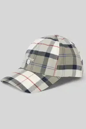 Barbour Baseballpet met labelstitching, model 