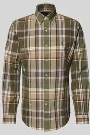 Ralph Lauren Custom fit vrijetijdsoverhemd met button-downkraag