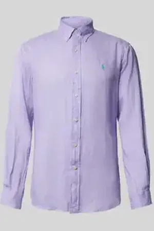 Ralph Lauren Vrijetijdsoverhemd met labelstitching