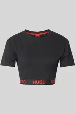 HUGO BOSS Kort T-shirt met ronde hals, model 