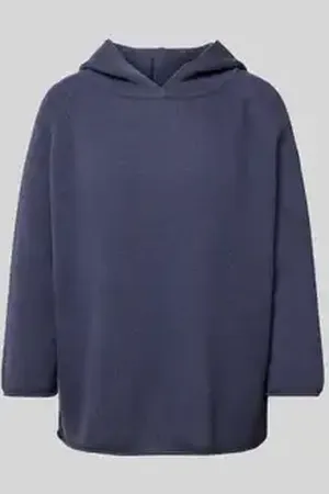 Luisa Cerano Hoodie in gebreide look