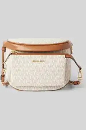 Michael Kors Handtas met labelapplicatie, model 