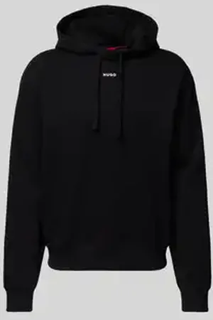 HUGO BOSS Hoodie met labelprint, model 