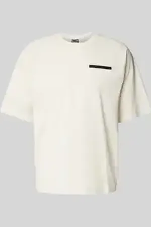 EA7 T-shirt met labeldetail