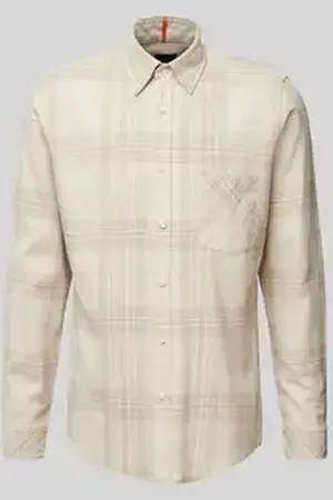 HUGO BOSS Regular fit vrijetijdsoverhemd met button-downkraag, model 