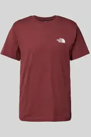 The North Face T-shirt met labelprint, model 
