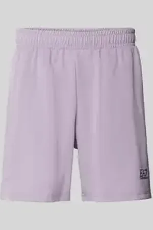 EA7 Sweatshorts met elastische band