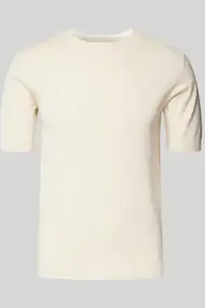 Review Gebreid shirt met ronde hals