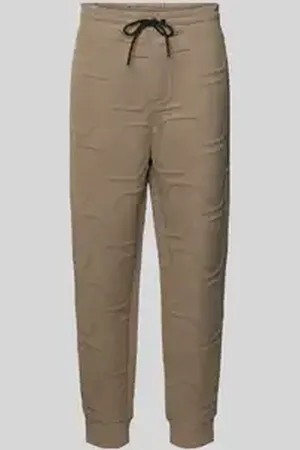 HUGO BOSS Loose fit sweatpants met tunnelkoord, model 