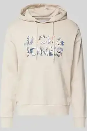JACK & JONES Hoodie met labelprint, model 