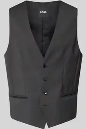 HUGO BOSS Gilet met knoopsluiting