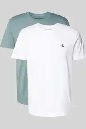 Calvin Klein Regular fit T-shirt van puur katoen