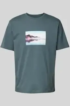 JACK & JONES T-shirt met motiefprint, model 