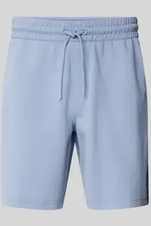 Calvin Klein Regular fit korte broek met gestileerde opening