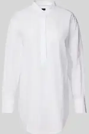 HUGO BOSS Regular fit blouse met opstaande kraag, model 