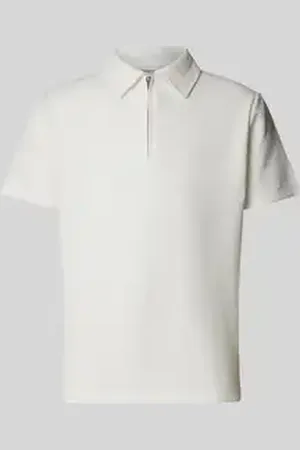SELECTED Poloshirt met korte ritssluiting, model 
