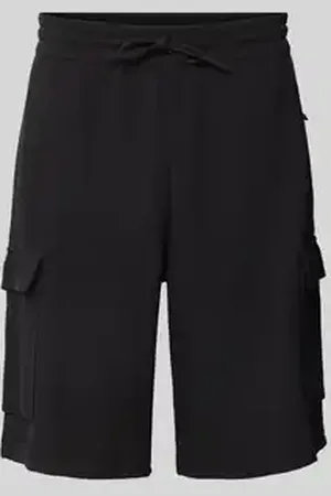 EA7 Sweatshorts met elastische band