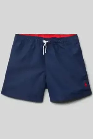Ralph Lauren Zwembroek met labelstitching, model 