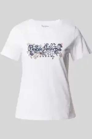 Pepe Jeans Regular fit T-shirt met ronde hals, model 