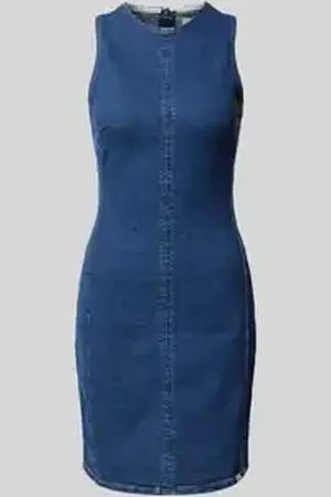 Calvin Klein Jeansjurk met ronde hals