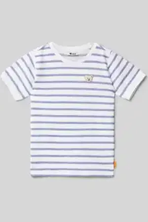 Steiff T-shirt met logobadge
