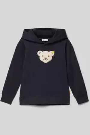 Steiff Hoodie met logobadge