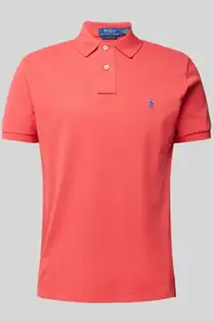 Ralph Lauren Custom slim fit poloshirt van puur katoen