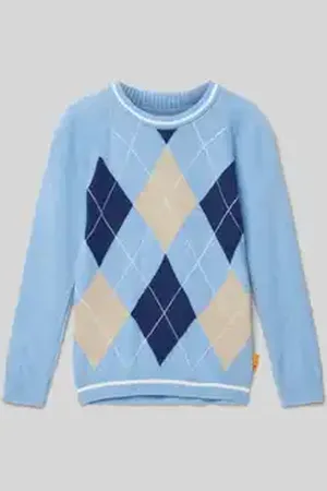 Steiff Gebreide pullover met ronde hals