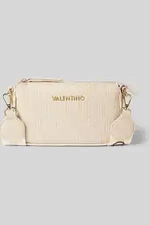 VALENTINO Crossbodytas met all-over label in reliëf, model 