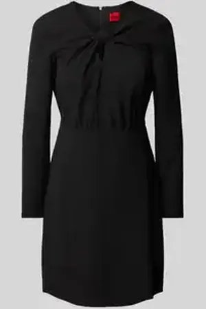 HUGO BOSS Mini-jurk met cut-out, model 