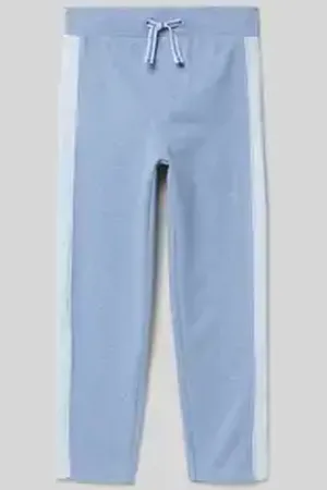 Steiff Straight leg sweatpants met logobadge