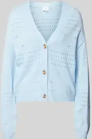 VILA Cardigan met broderie anglaise, model 