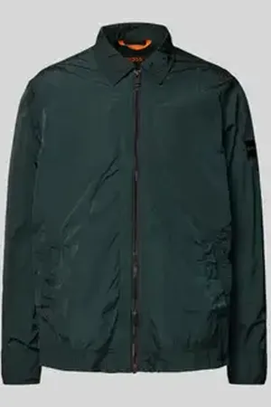 HUGO BOSS Blouson met labelbadge, model 