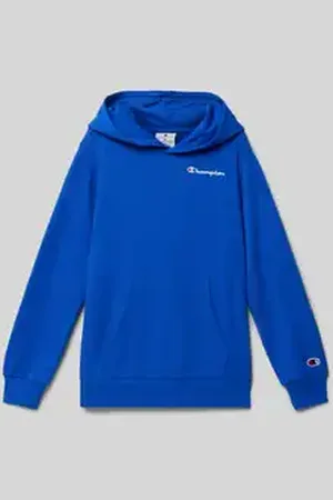 Champion Hoodie met labelstitching