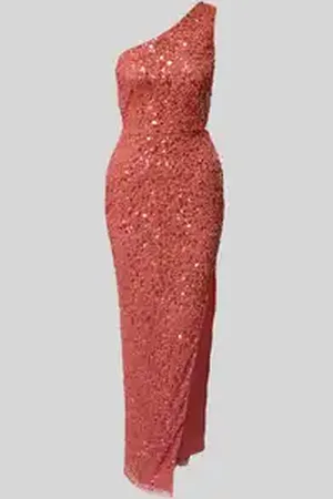 Lace & Beads Avondjurk met pailletten