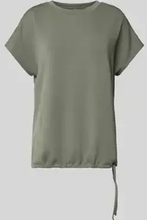 soyaconcept Sweatshirt met geribde ronde hals, model 