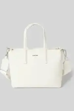 Calvin Klein Tote bag met labelapplicatie, model 