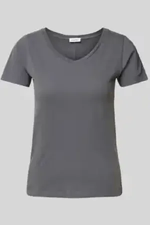 American Vintage T-shirt met V-hals, model 