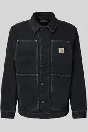 Carhartt Jeansjack met labeldetail