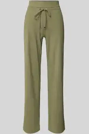 raffaello rossi Straight leg sweatpants met elastische band, model 