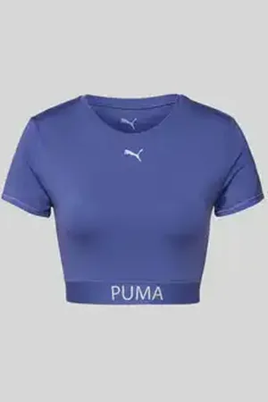 PUMA Kort T-shirt met logoprint