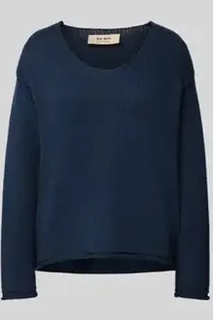 Mos Mosh Gebreide pullover met V-hals, model 
