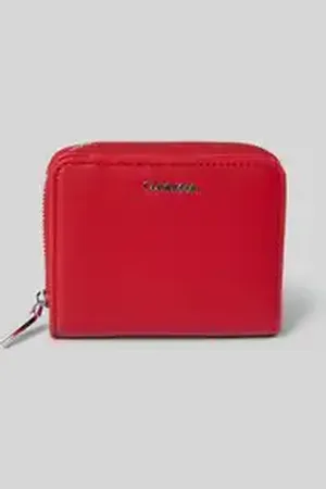 Calvin Klein Portemonnee met labeldetail
